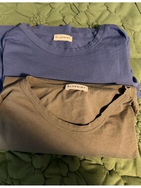 Bluemint Ricci Pima Cotton Crew Neck T-Shirt 2-Pack Bundle 2XL 👕✨